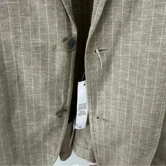 ASOS Pinstripe Slim Fit Light Grey Sports Coat
Office Business Casual 40 Reg - Picture 5 of 8